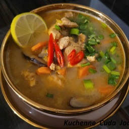 Zupa Tajska z Ryżem